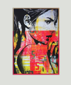 neon art portret