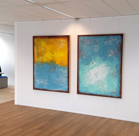 kunst op kantoor
