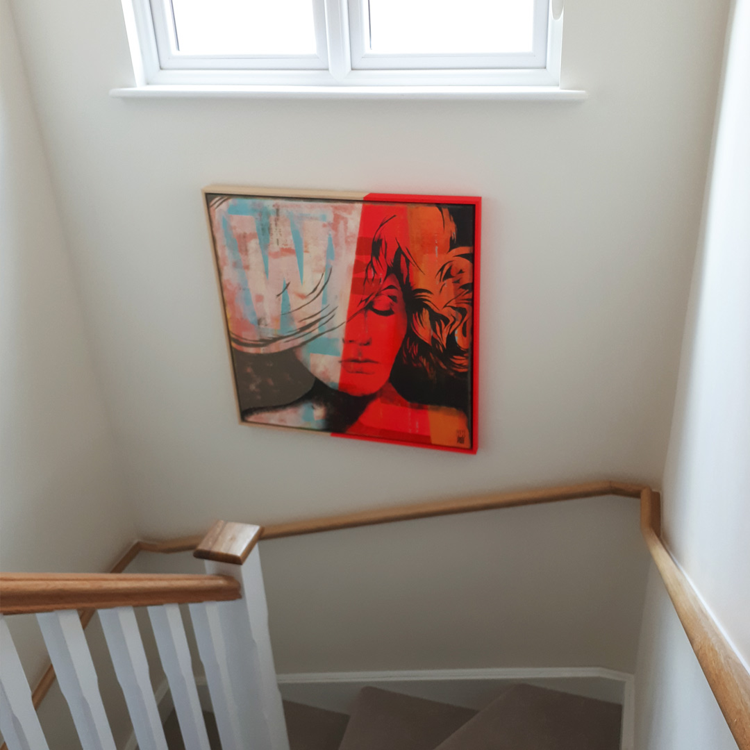 custom pop art portrait, by Ronald Hunter kunst in opdracht