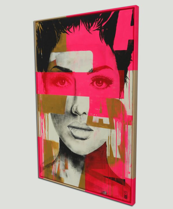 Red Eyes - Incl. Lijst - Ronald Hunter - Afbeelding 4