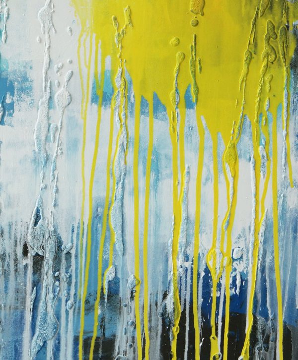 Blue Yellow Splashes - Afbeelding 5