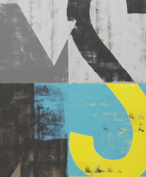 Vintage Typopop in Blue - Ronald Hunter - Afbeelding 5