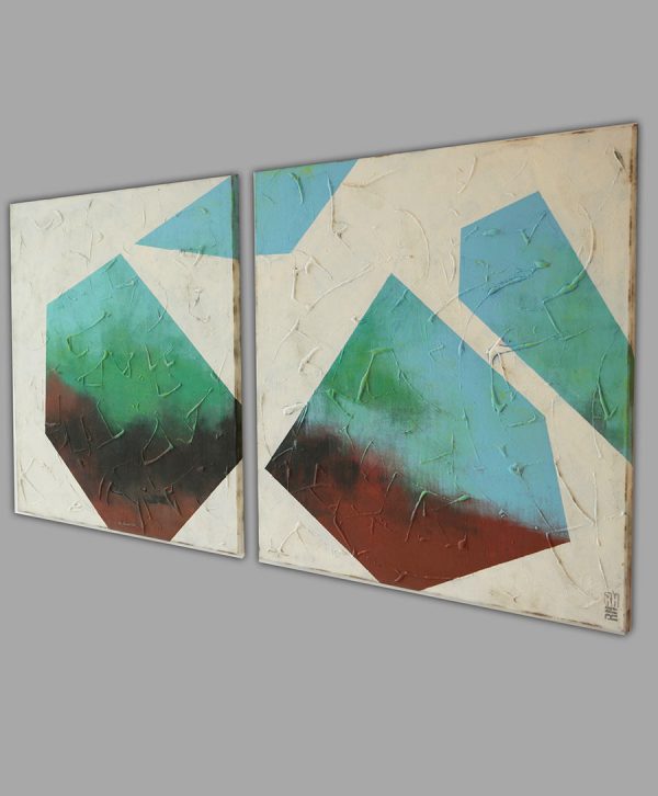 Sunny & Square Blue - Ronald Hunter - Afbeelding 4
