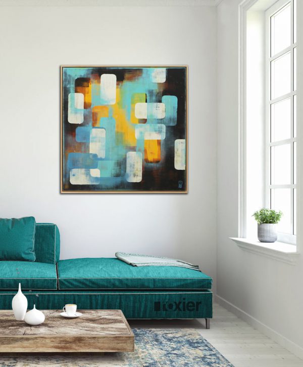 Layer Player - Modern schilderij - Afbeelding 2