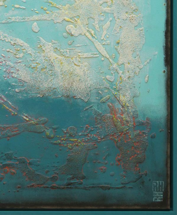 The Blue Lagoon - Incl. Lijst - Ronald Hunter - Afbeelding 5