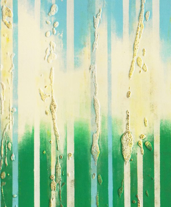 Bright Blue Lines Square  - Ronald Hunter - Afbeelding 5