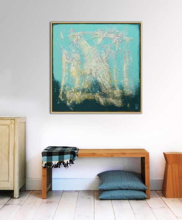 The Blue Lagoon - Incl. Lijst - Ronald Hunter - Afbeelding 3