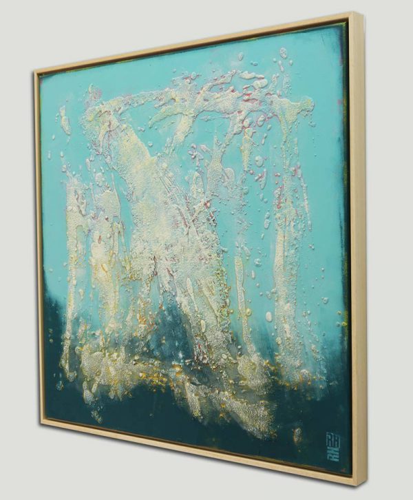 The Blue Lagoon - Incl. Lijst - Ronald Hunter - Afbeelding 2