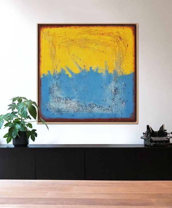 Once Yellow Square - Ronald Hunter - Afbeelding 2