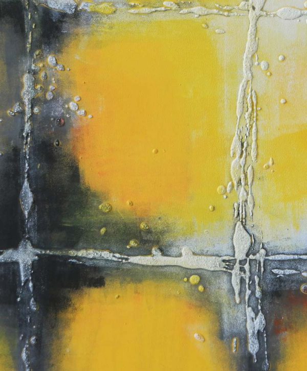 My Yellow Square - Incl Lijst - Ronald Hunter - Afbeelding 4