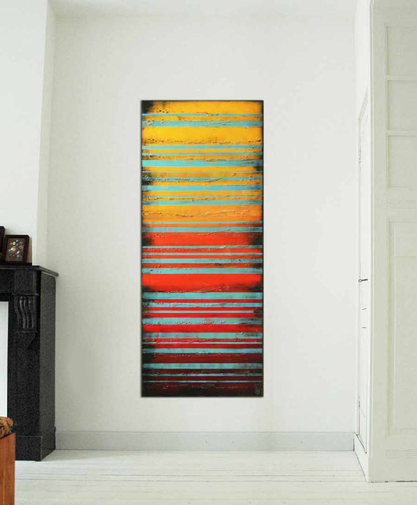 Orange Lined Landscape - Afbeelding 2