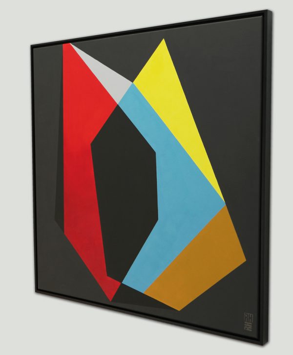 Black Diamond - Abstract schilderij - Afbeelding 4