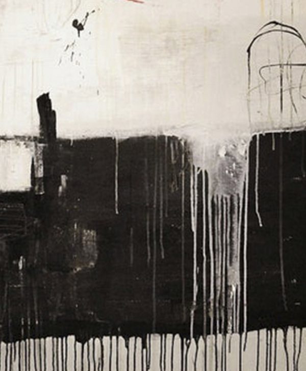 zwart wit schilderij